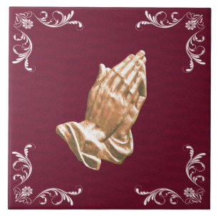 PRAYING HANDS FLIESE