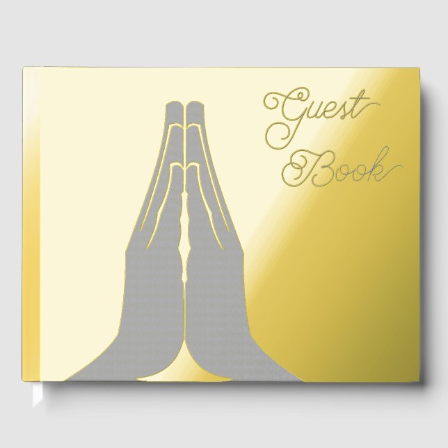 Praying Hands Gästebuch (Vorderseite)