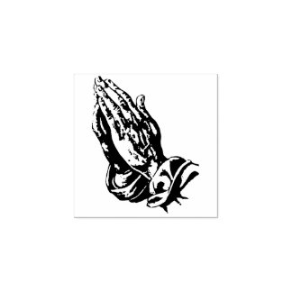 Praying Hands Gummi Briefmarke Gummistempel