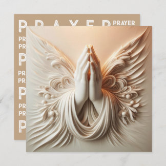 Praying Hands In Soft White Tones