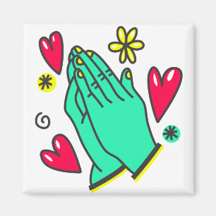PRAYING HANDS MAGNET