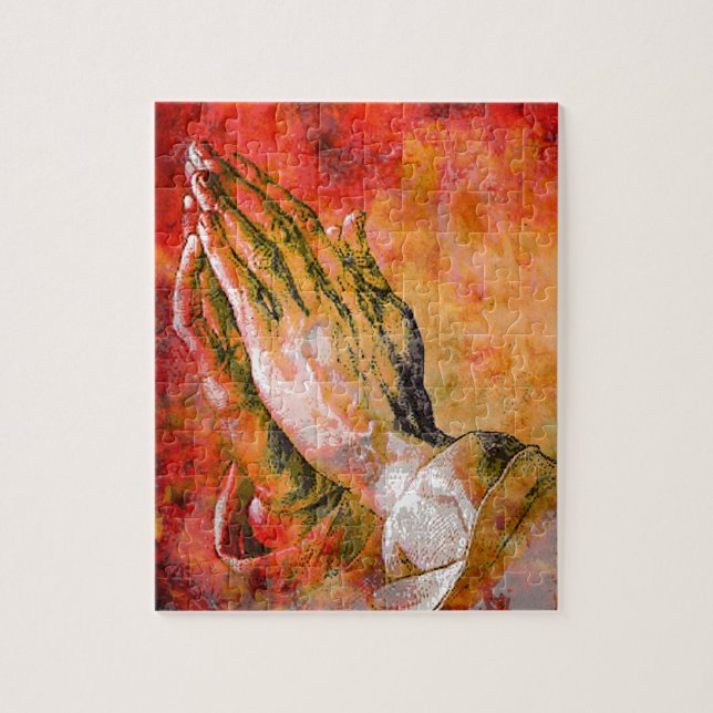 PRAYING HANDS PUZZLE (Vertikal)