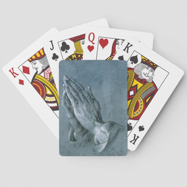 Praying Hands (von Albrecht Dürer) Spielkarten (Rückseite)