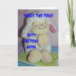 PRAYING LAMB Birthday Card Karte