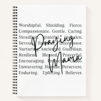Praying Mama Notebook Journal Notizbuch