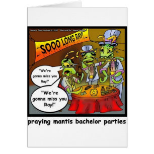 Praying Mantis Batchelor Party Funny Gifts & Tees