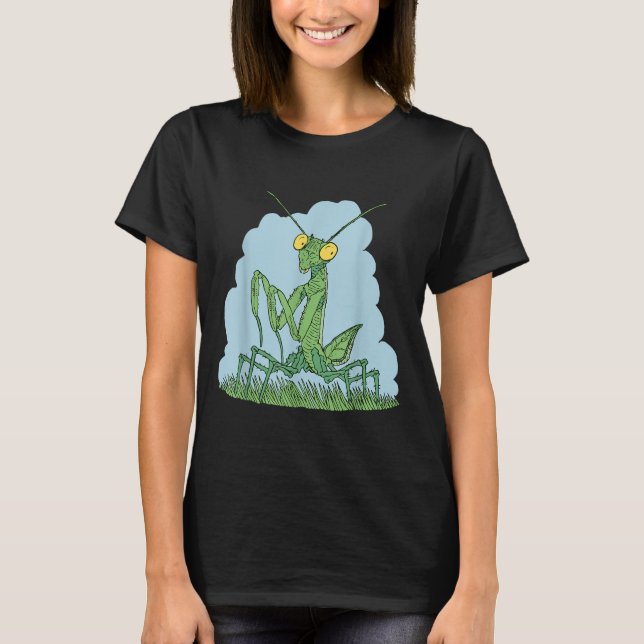 Praying Mantis For Kids Boys Toddler Men Women Bug T-Shirt (Vorderseite)