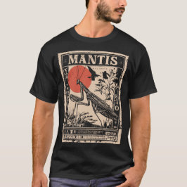 Praying Mantis Insect Wissenschaftliche Illustrati T-Shirt