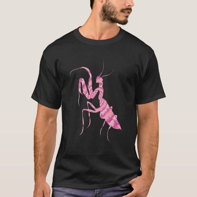 Praying Mantis Tye Die Insects Bugs Love Praying M T-Shirt (Vorderseite)