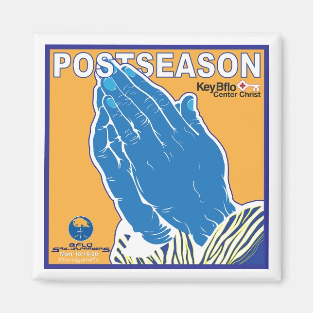 PRAYINGHANDS BFLO POSTSEASON MAGNET (Vorne)