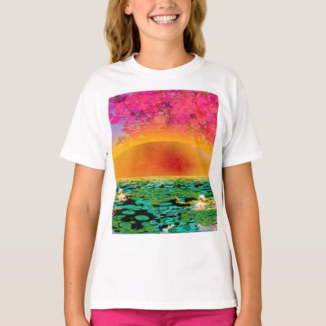 PRAYMANTIS AM SONNENSATZ T-Shirt (Vorderseite)