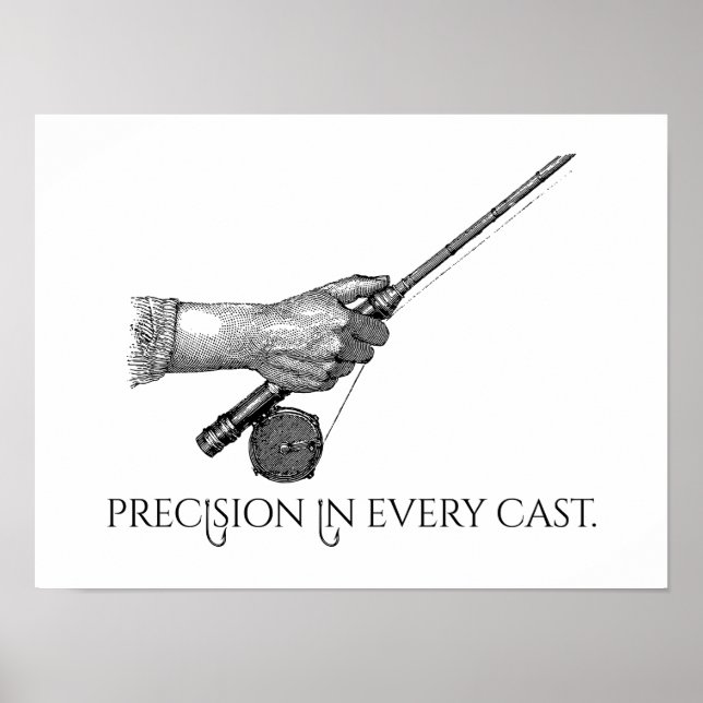 Präzision in jedem Wurf Poster (Vorne)
