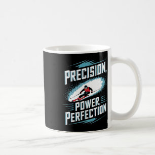 Präzisionskraft Perfektion Alpinski Kaffeetasse