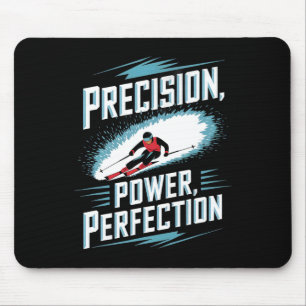 Präzisionsleistung Perfektion Alpine Ski Mousepad