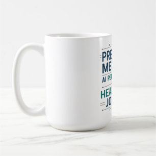 Präzisionsmedizin - KI - Persönliche Betreuung Kaffeetasse