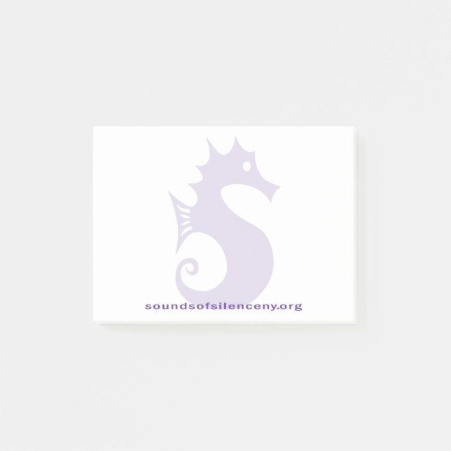 PRCNY - Töne des Ruhe-Notizblockes Post-it Klebezettel (Vorderseite)