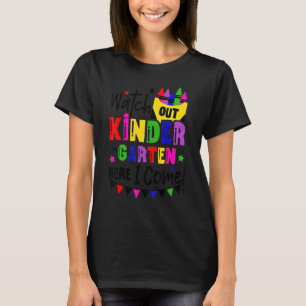 Pre-K Abschluss 2022 Kindergarten hier ausrichten T-Shirt