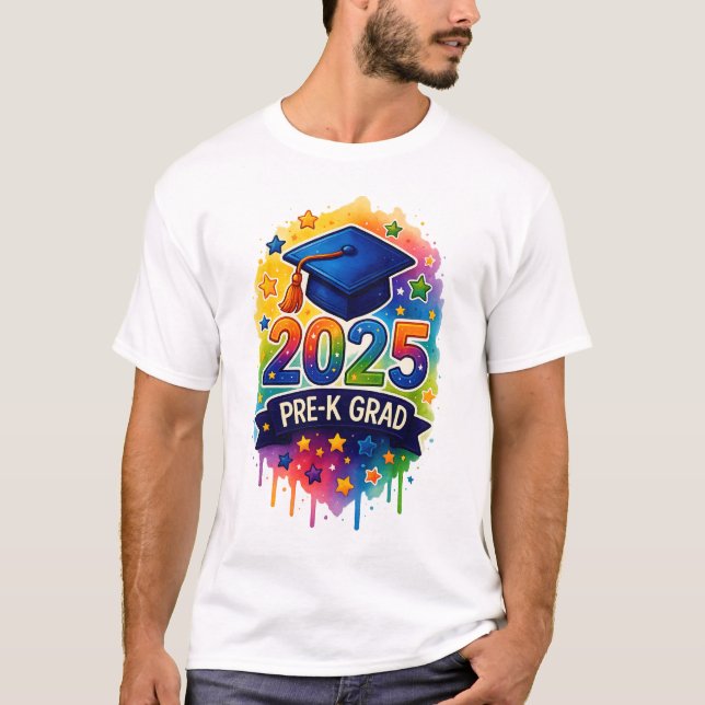 Pre-k-Abschluss 2025 T-Shirt (Vorderseite)