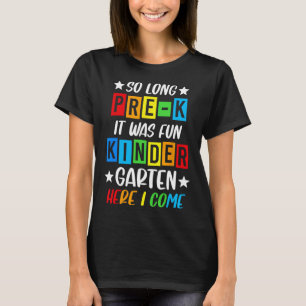 Pre-k Grad 2025 Vorschulbesuch Abschluss 2025 So l T-Shirt
