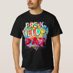 Pre-K Grade Field Day 2022 Lass The Games Begin Ki T-Shirt