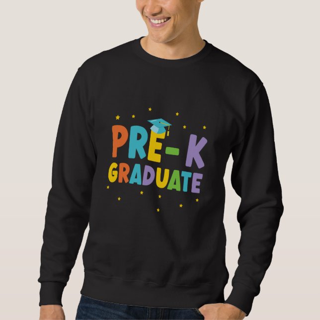 Pre K Graduate Cute Pre Kindergarten Pk Kids Sweatshirt (Vorderseite)