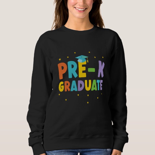 Pre K Graduate Cute Pre Kindergarten Pk Kids Sweatshirt (Vorderseite)