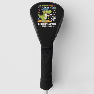 Pre K Graduate Kindergarten Dinosaurier T Rex Golf Headcover
