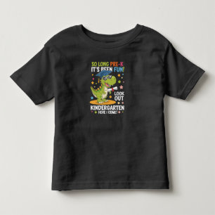 Pre K Graduate Kindergarten Dinosaurier T Rex Kleinkind T-shirt