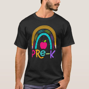 Pre K Rainbow Team Pre K Squad erster Tag auf der T-Shirt