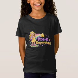 Pre-K Superstar – Bright Kids Design T-Shirt