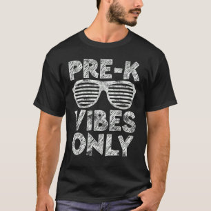Pre-K Vibes nur zurück zur Schule T-Shirt