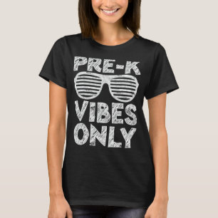 Pre-K Vibes nur zurück zur Schule T-Shirt
