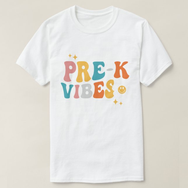 Pre-K Vibes T-Shirt (Design vorne)