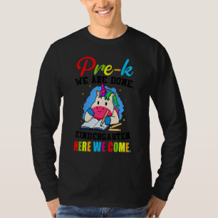 Pre K Wir sind 1. Klasse hier kommen wir Kinder Un T-Shirt
