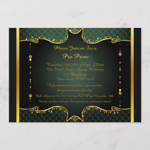 Pre-Prom Einladung, Pre-Prom, Quinceanera, Sweet16 Einladung