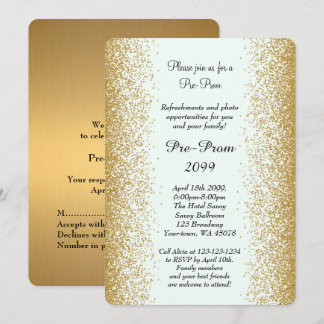 Pre-Prom, Pre-Prom, Quinceanera, Sweet-sechzehn, 2 Einladung