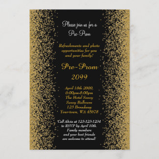 Pre-Prom, Pre-Prom, Quinceanera, Sweet-sechzehn, Einladung