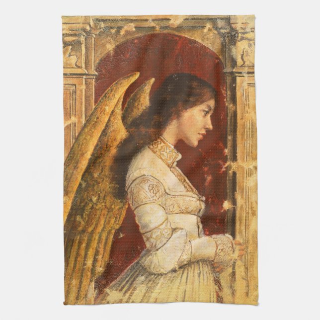 Pre-Raphaelite Angel Küchentuch (Vertikal)