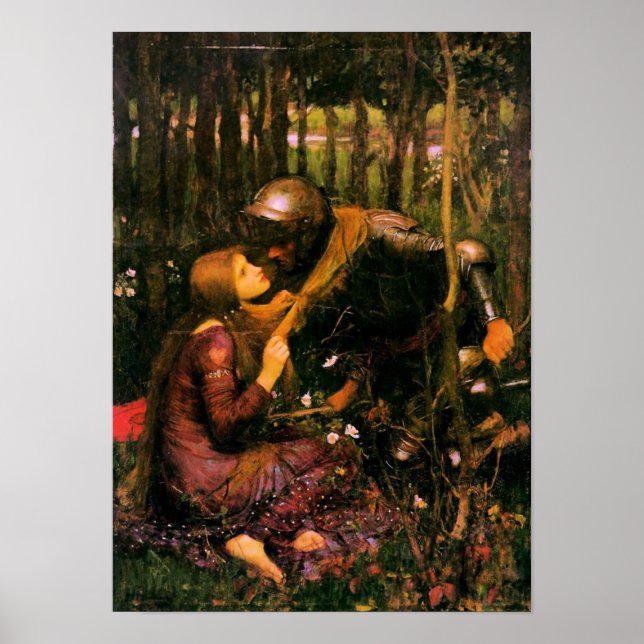 Pre-Raphaelite Poster von John Waterhouse (Vorne)