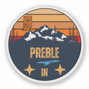Preble, Indiana Aufkleber
