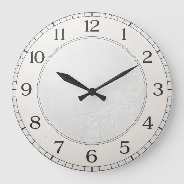 Precision Dial Luxury  Große Wanduhr (Vorderseite)