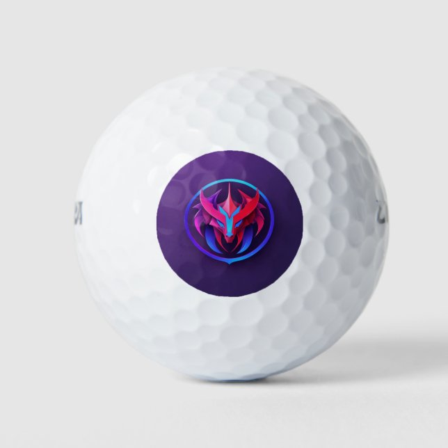 PrecisionStrike: Das ultimative Golf Ball Design" (Vorderseite)