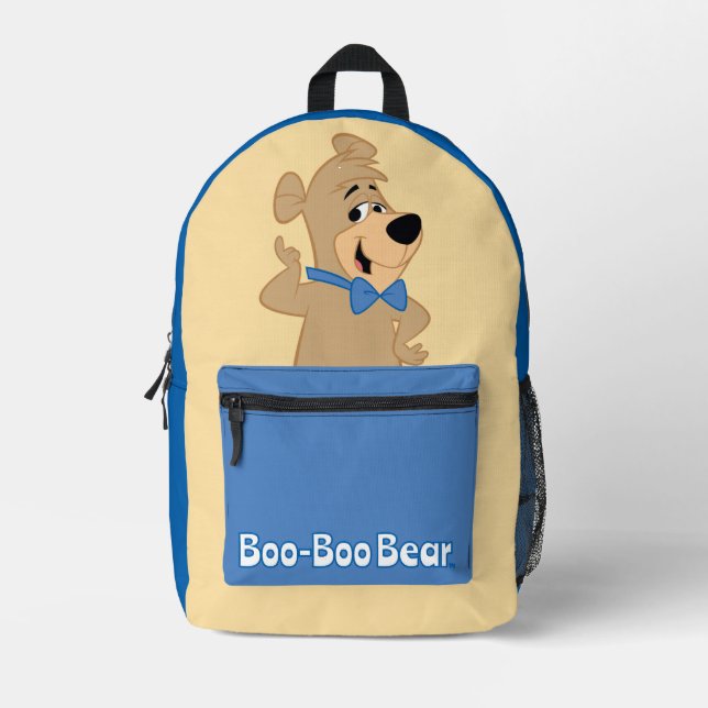 Precocious Boo Bear Bedruckter Rucksack (Vorderseite)