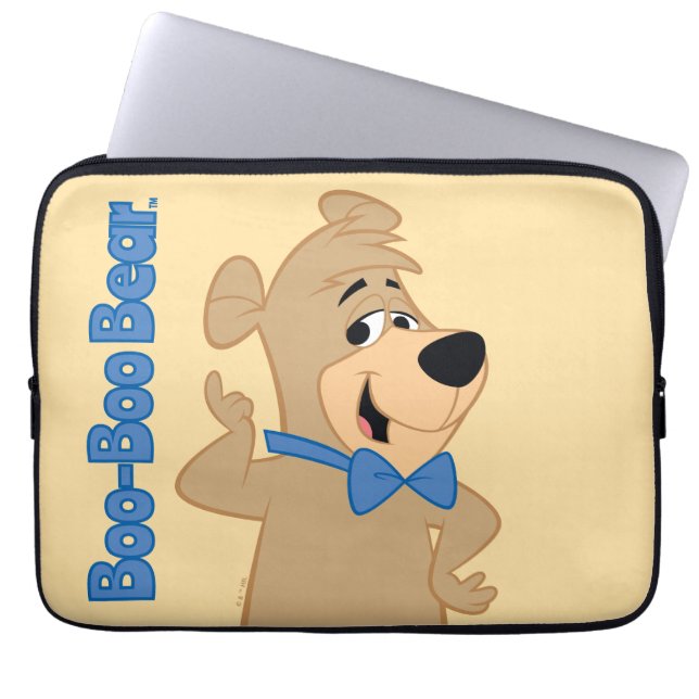 Precocious Boo Bear Laptopschutzhülle (Vorderseite)