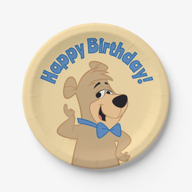 Precocious Boo Bear Pappteller (Vorderseite)