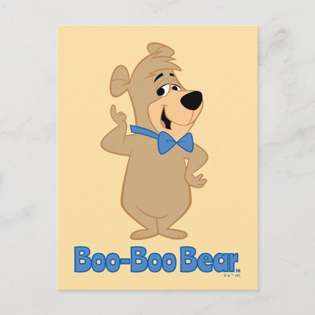 Precocious Boo Bear Postkarte (Vorderseite)