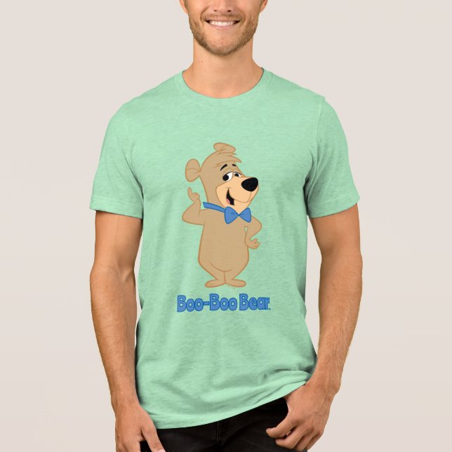 Precocious Boo Bear Tri-Blend Shirt (Vorderseite)