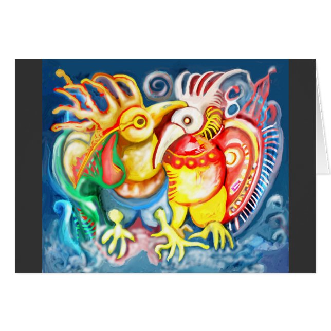 Precolumbian Vögel (Vorderseite (Horizontal))