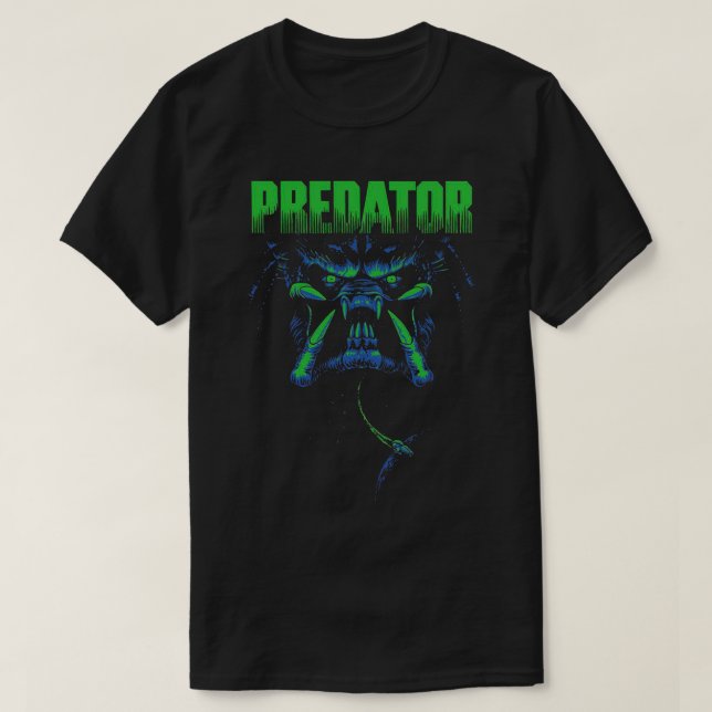 Predator Movie 80er Essential T - Shirt (Design vorne)