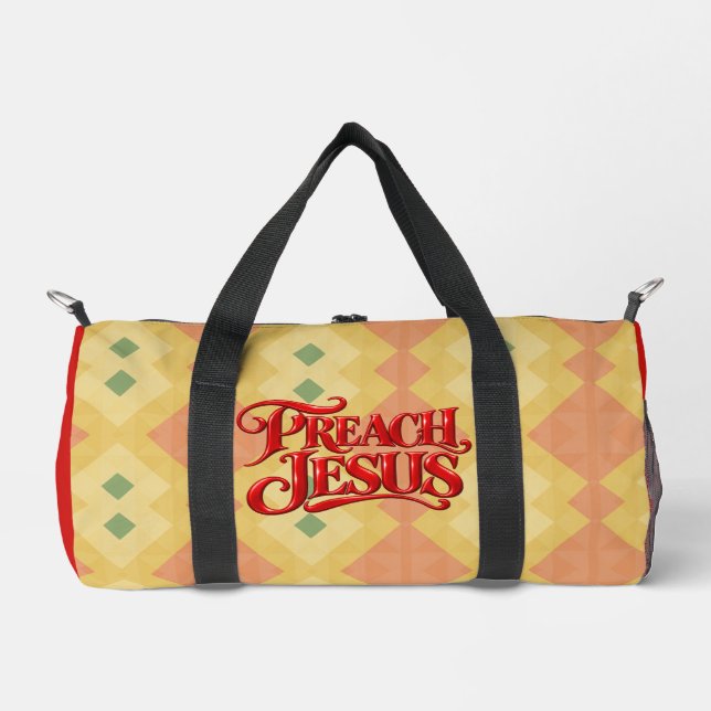 Predige Jesus Duffle Bag (Vorderseite)
